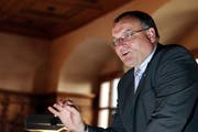 Georg Hess tritt als Schwyzer Landammann zurück. (Bild Laura Vercellone/Neue SZ)