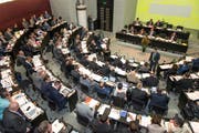 Ein Blick in den Luzerner Kantonsrat. (Bild: Roger Grütter / Neue LZ)