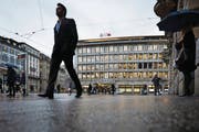 Die Schweizer Banken sind besorgt: Der Streit mit der EU führt vermehrt zu Rechtsunsicherheit. (Bild: Gaëtan Bally/Keystone (Zürich, 9. Februar 2016))