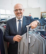 Der Ex-Präsident des Verbandes Swiss Textiles, Andreas Sallmann. (Bild: Ralph Ribi (Amriswil, 19. Juni 2017))
