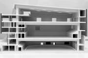 Das Modell zeigt, wie das Sportzentrum mit den verschiedenen Sportflächen dereinst aussehen soll. (Bild: Modell PD)