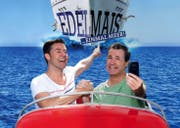 Auf Abschiedstour: René Rindlisbacher und Sven Furrer als Duo Edelmais. (Bild: PD)