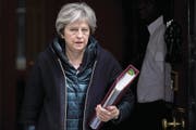 Premierministerin Theresa May verlangt Antworten von Moskau. (Bild: Will Oliver/EPA (London, 14. März 2018))