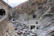 Das Dotierkraftwerk Urnerloch wird Restwasser zur Stromproduktion nutzen. (Bild: Visualisierung PD)