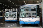 Busse im vbl-Depot an der Tribschenstrasse in Luzern (Symbolbild) (Bild: Stefanie Nopper ( Luzerner Zeitung))