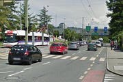 In Kriens soll es durch einen Ausbau der Strassen weniger Staus geben. (Bild: Google Maps)