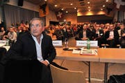 Samih Sawiris nahm an der Bevölkerungsorientierung teil. (Bild: Urs Hanhart / Neue UZ)