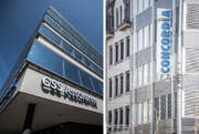Hauptsitz der CSS und Concordia in Luzern. (Bilder: LZ)