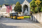Der Winkelriedbus ist eine neue Verbindung von Stans nach Altdorf, die Reisezeit wird dadurch merklich verkürzt zwischen den beiden Destinationen bzw. Kantonen. (Bild: PD)