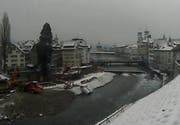 Aktueller Webcamblick auf die Baustelle. (Bild pd)