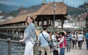 Von Lausanne über Singapur nach Luzern: Ellinor Thelander lebt erst seit ein paar Jahren in der Stadt Luzern. (Bild: Pius Amrein (11. Juni 2017))