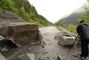 Der Felssturz forderte 2006 bei Gurtnellen zwei Todesopfer. (Archivbild Sven Aregger/Neue UZ)