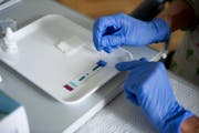 Der Aids-Test ist eines der Angebote der Aids-Hilfe Luzern. (Bild: Corinne Glanzmann)