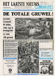 Eine belgische Zeitung titelt am Tag danach: «Der totale Gräuel». (Bild: «Het Laatste Nieuws»)