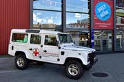 Mobilität im Dienst der Humanität: Eine Sonderausstellung im Verkehrshaus zeigt die «Weltreise Rotes Kreuz». (Bild: Kestone/Photopress/Pius Koller)