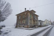 Das Alte Bahnhöfli in Oberägeri (Bild: Maria Schmid (Oberägeri, 1. Februar 2018))