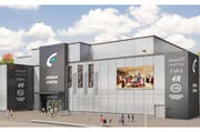 Der neue Haupteingang des Emmen Center. (Bild: pd)