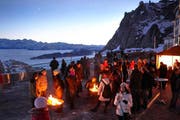 Weihnachtsstimmung auf über 2000 Metern Höhe: Impression von einem früheren Christkindlimärt auf der Pilatus-Höhe. (Archivbilder PD, Pius Amrein, Boris Bürgisser, Corinne Glanzmann)