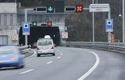 Einfahrt zum Seelisbergtunnel. (Archivbild Philipp Schmidli/Neue LZ)