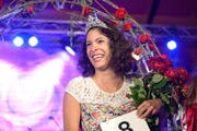 Silvia Hediger aus Sursee ist die Weggiser Rosenkönigin 2015 (Bild: pd / tilllate.com)