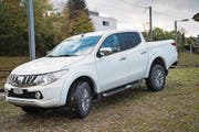 Platz für vieles auf der Ladefläche des Mitsubishi L200. (Bild: Ralph Ribi)