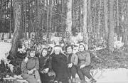 Schulklasse der Frauenschule von 1957. (Bild: PD)