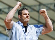 Philipp Laimbacher: «Wenn man so lange verletzt war, hat man nur ein Ziel: gesund antreten und das Fest geniessen.» (Bild: Keystone/Urs Flüeler)