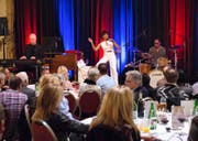 Highlight zum Abschluss: Bettye Lavette trat gestern auch noch am Blues-Festival-Brunch im «Schweizerhof» auf. (Bild: Nadia Schärli/LZ)