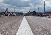 Die Luzerner Seebrücke wurde saniert. (Bild: Dominik Wunderli (Luzern, 14. Juli 2017))