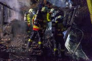 Die Brandursache ist noch unklar. (Bild: Feuerwehr Stadt Luzern)