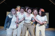 Profitierte 2017 von kantonalen Kulturgeldern: das Jugendtheater Willisau, hier mit dem Stück «Aus dem Takt». (Bild: Nadia Schärli (9. Juni 2017))