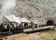 Szene aus «Gotthard»: Der Film erzählt die Geschichte des Tunnelbaus von 1872 bis 1880. (Bild: Schweizer Fernsehen (2016))