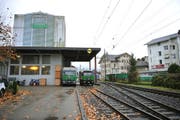 Die Doppelspur bedroht den aktuellen Standort. (Bild: Corinne Glanzmann / Neue OZ)