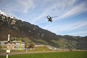 Der Flugplatz Alpnach. (Bild Corinne Glanzmann/Neue NZ) (Bild: Corinne Glanzmann / NZ)