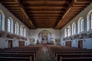 Innenansicht der Kirche St. Joseph. (Bild: Pius Amrein (Perlen, 22. August 2017))
