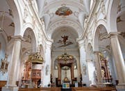 Die Pfarrkirche Eschenbach von innen. (Bild: Corinne Glanzmann (16. Februar 2018))