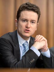 FDP-Ständerat Raphaël Comte. (Bild: Anthony Anex/Keystone)