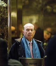 Der amerikanische Handelsminister Wilbur Ross. (Bild: John Taggart/EPA (New York, 13. Dezember 2016))