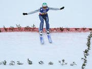 Marco Grigoli steigerte sich in Engelberg auf den 27. Rang. (Bild: Keystone)
