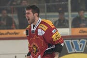 Er brüllt, beisst und skort wie ein Tiger: Chris DiDomenico, der Anführer der SCL Tigers. (Bild: Keystone / Marcel Bieri)