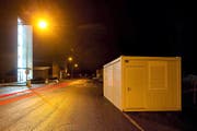 In diesem Container im Luzerner Ibach können Sexarbeiterinnen über Probleme reden. (Archivbild Philipp Schmidli)