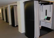 Die Stationen für die Erfassung der biometrischen Daten. (Bild pd)