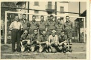 Das Team des SC Kriens aus dem Jahr 1949, das den Aufstieg in die 3. Liga schaffte. (Bild: Archiv SC Kriens)