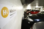 Im Parkhaus Casino sind Parkplätze für Hitchhike-Fahrgemeinschaften reserviert. (Bild: Stefan Kaiser)