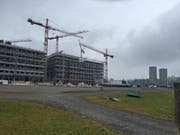 In Kriens-Mattenhof entsteht ein neuer Stadtteil. (Bild: Roman Hodel (Kriens, 8. Februar 2018))