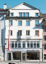 Die Fassade des Möbelhauses Buchwalder-Linder am Mühlenplatz 2. Bild: PD