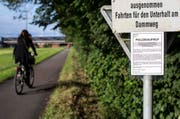 Am 21. Juli 2015 wurde auf dem Dammweg in Emmen eine 26-jährige Frau vergewaltigt. (Bild: Keystone / Alexandra Wey)