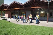 Die Gemeinde Ebikon investierte 2015 in die Infrastruktur, beispielsweise beim Kindergarten Fildern. (Bild: pd)