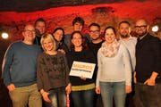 Kulturkeller im Schtei: Vertreterinnen und Vertreter des Vereins (Bild: PD)