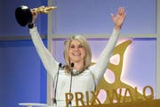 Für Beatrice Egli war der Prix Walo eine besondere Genugtuung. (Bild: Keystone)